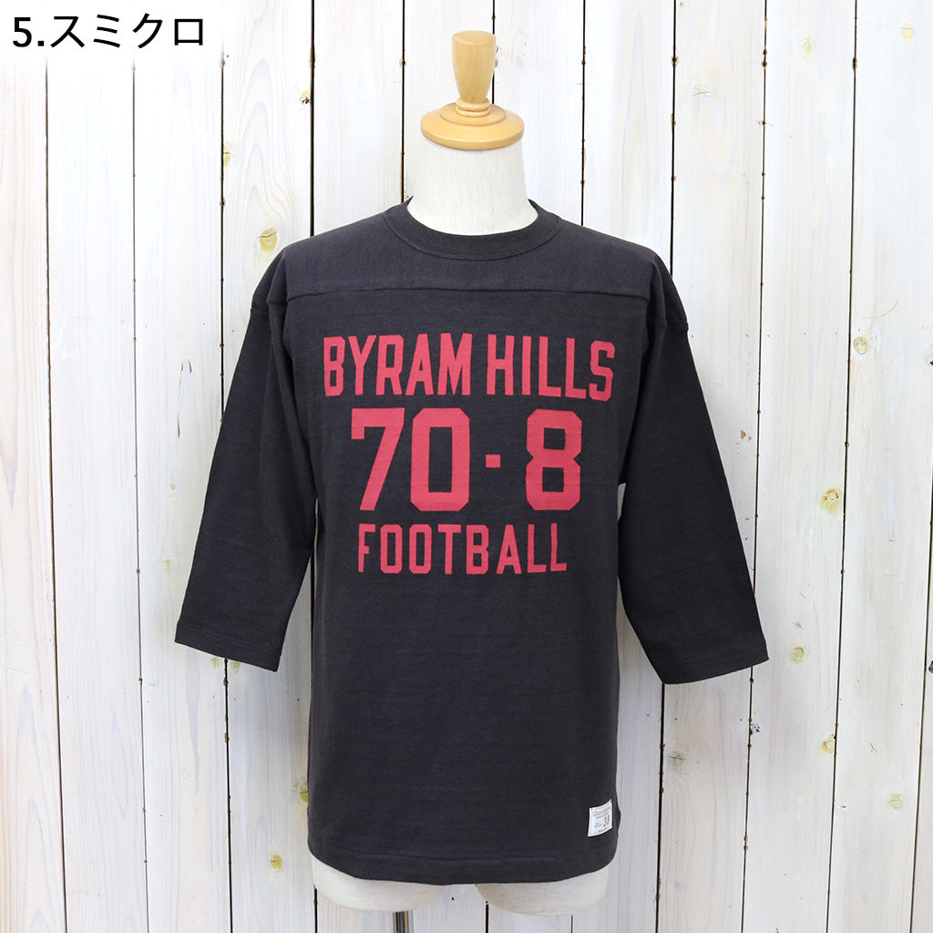 WAREHOUSE『Lot 4063 7分袖フットボールT BYRAM HILLS』