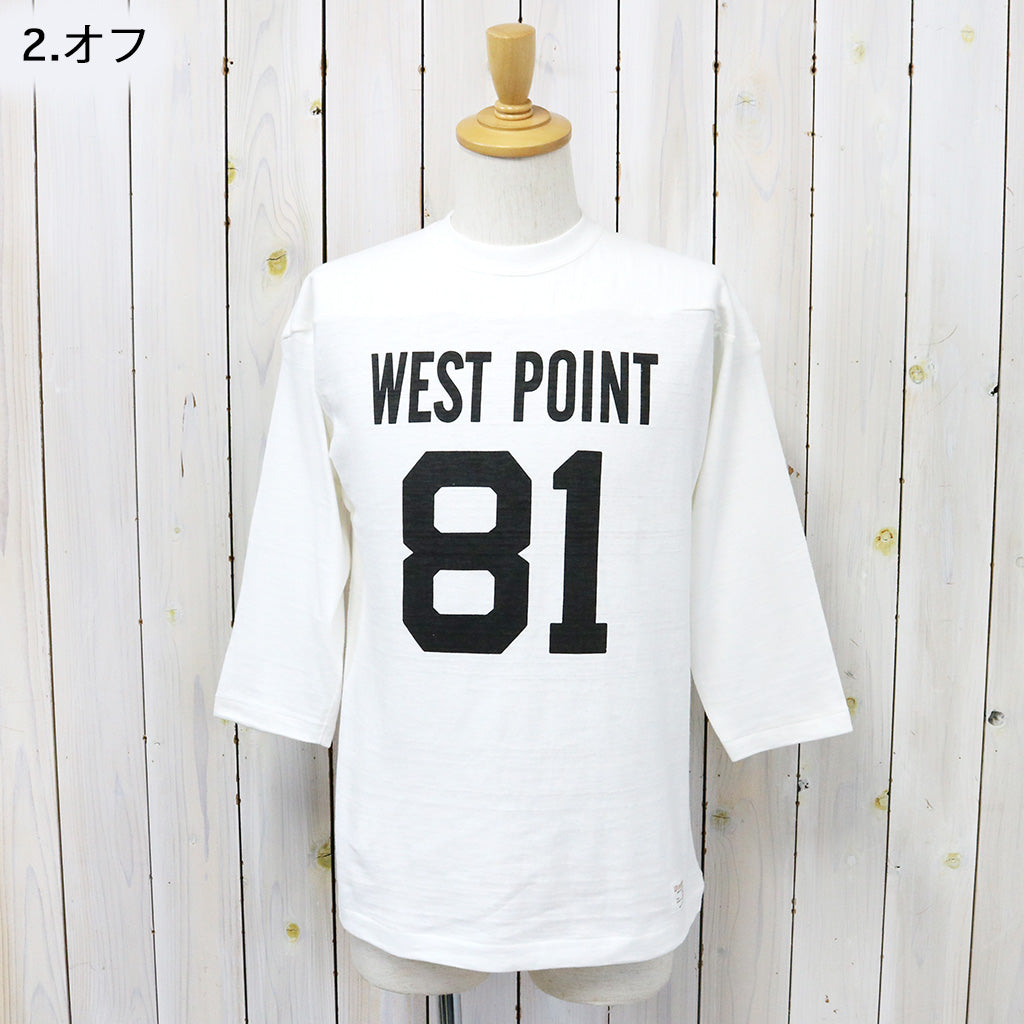 WAREHOUSE『Lot 4063 7分袖フットボールT WEST POINT』