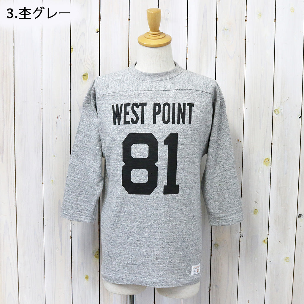 WAREHOUSE『Lot 4063 7分袖フットボールT WEST POINT』