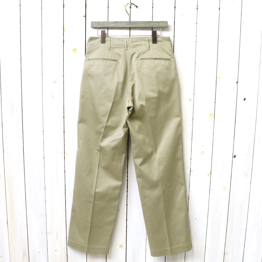 WAREHOUSE『Lot 1216 M-41 TYPE U.S.ARMY CHINO PANTS』(カーキ)