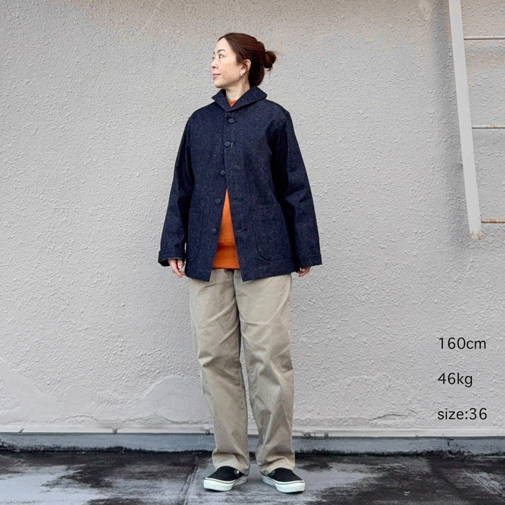 WAREHOUSE『Lot 2220 U.S.NAVY SHAWL COLLAR COVERALL』(INDIGO)