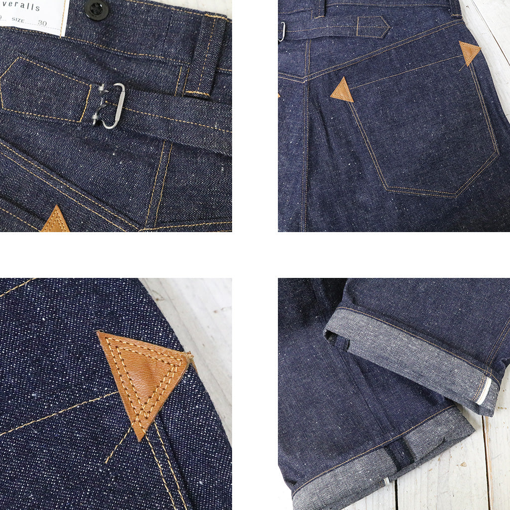 WAREHOUSE『GREENEBAUM Overalls Lot 1229 1900 4POCKET HEAVY LEATHER BOUND OVERALL』(INDIGO DENIM)