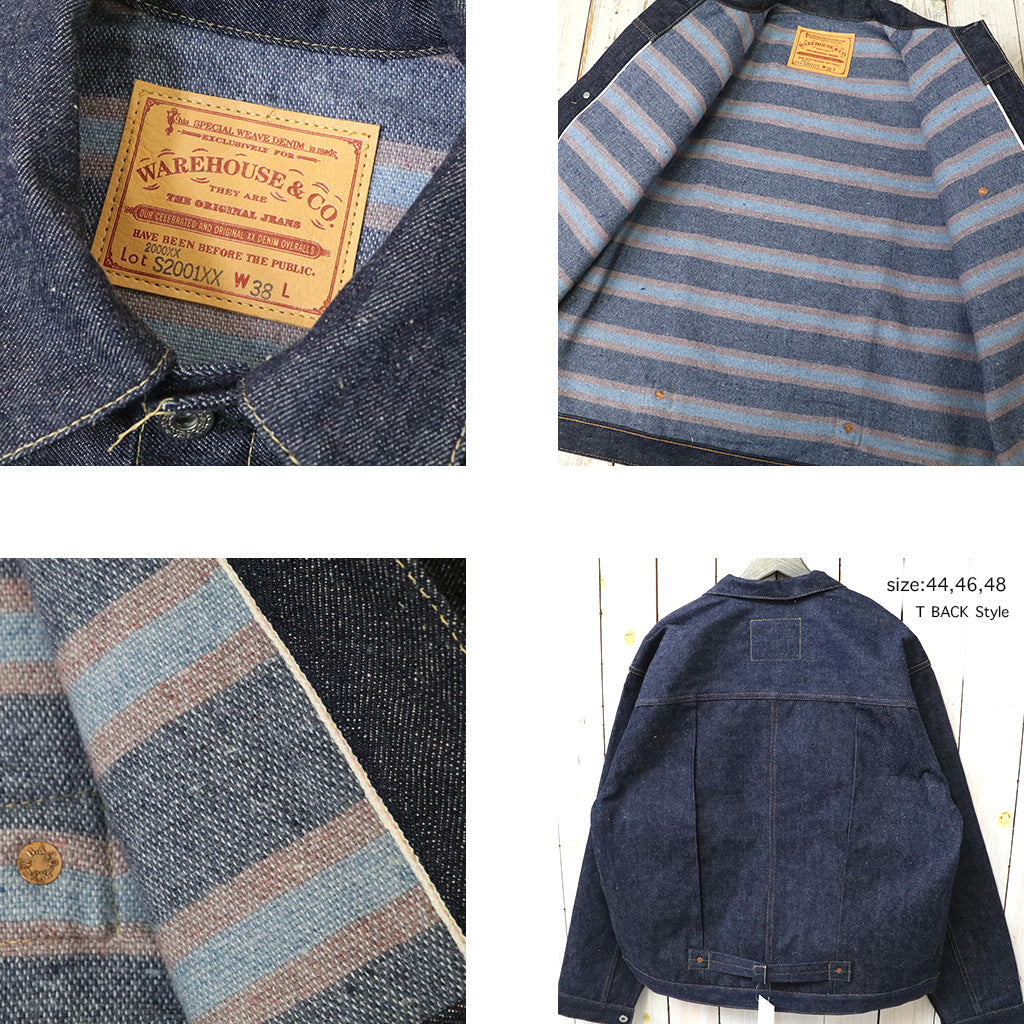 WAREHOUSE『DSB Lot S2001XX(2000XX) WITH BLANKET』 – Reggieshop