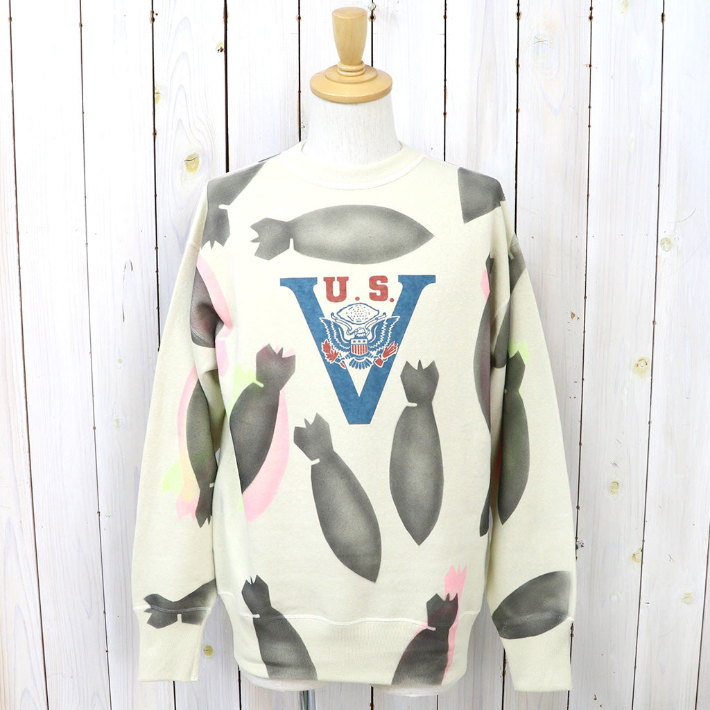 John Gluckow『Lot JG-CS19 Drop Love,Not Bombs Sweatshirt』