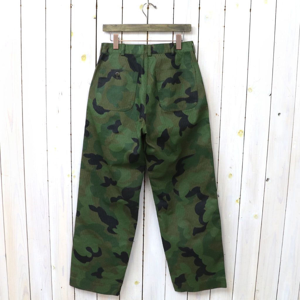 WAREHOUSE : Lot 1236 USMC HBT P53 UTILITY PANTS FIRST-TIME CAMOUFLAGE
