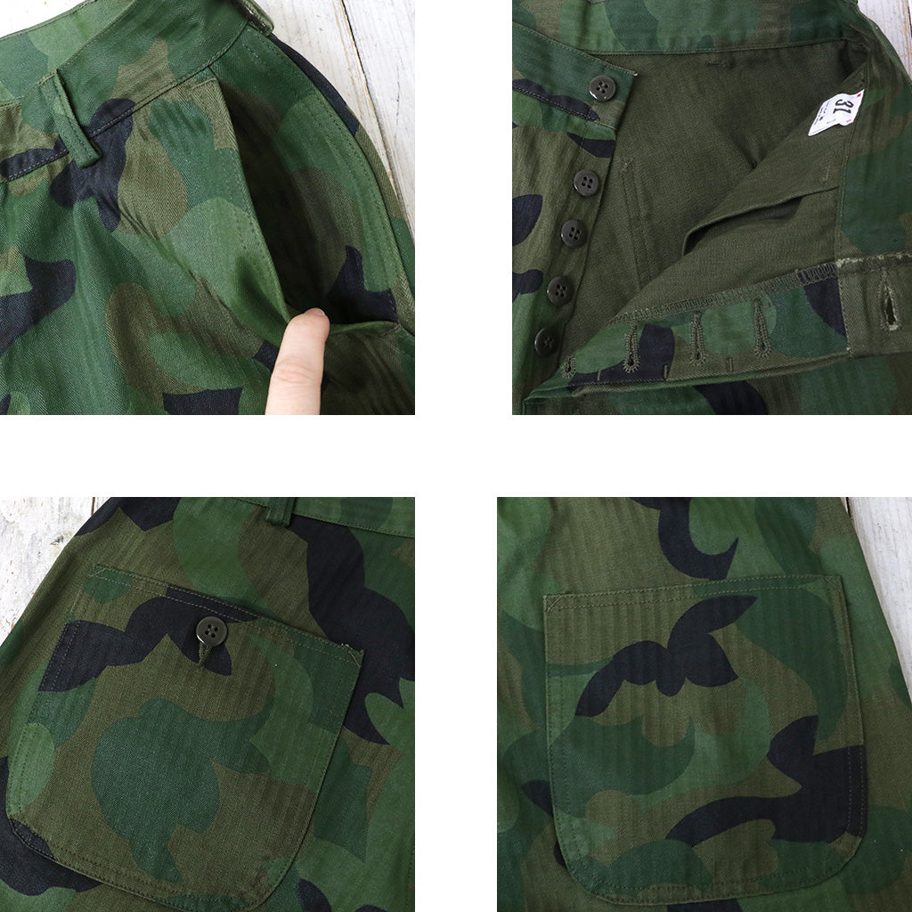 WAREHOUSE : Lot 1236 USMC HBT P53 UTILITY PANTS FIRST-TIME CAMOUFLAGE