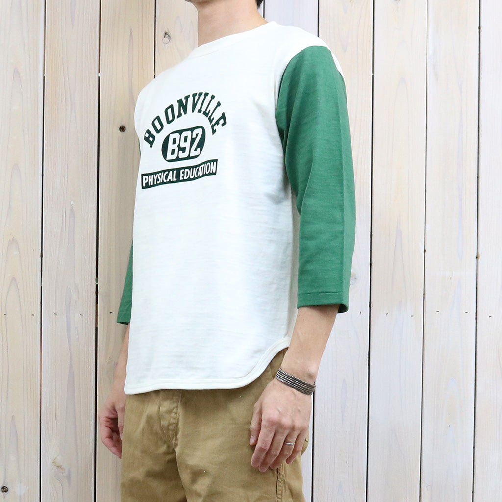 WAREHOUSE : Lot 4800 7分袖ベースボールT BOONVILLE
