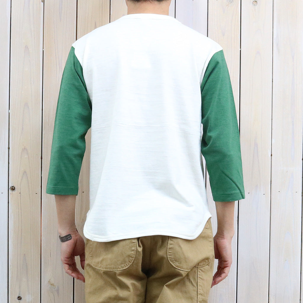 WAREHOUSE (ウエアハウス) : Lot 4800 7分袖ベースボールT BOONVILLE