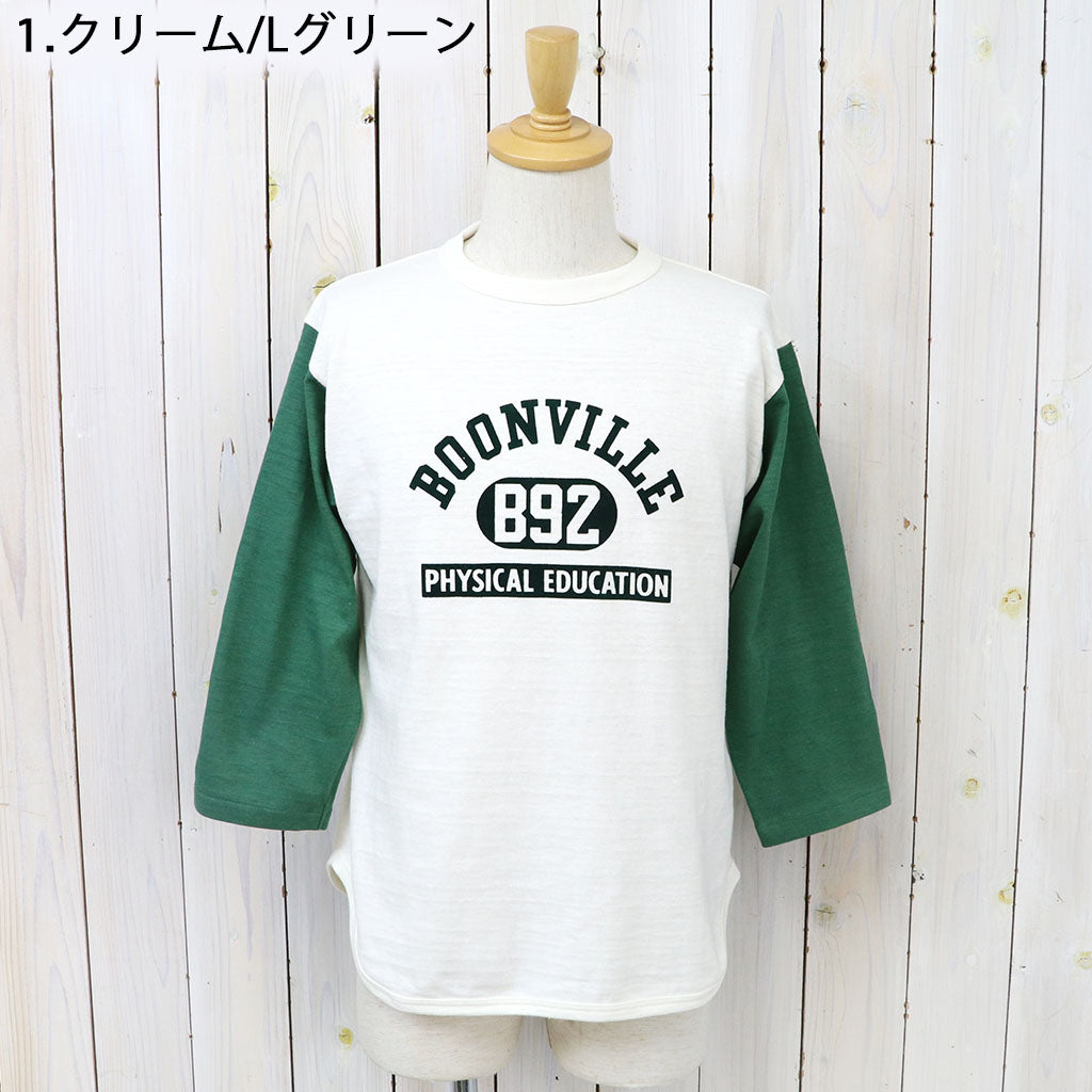 WAREHOUSE : Lot 4800 7分袖ベースボールT BOONVILLE