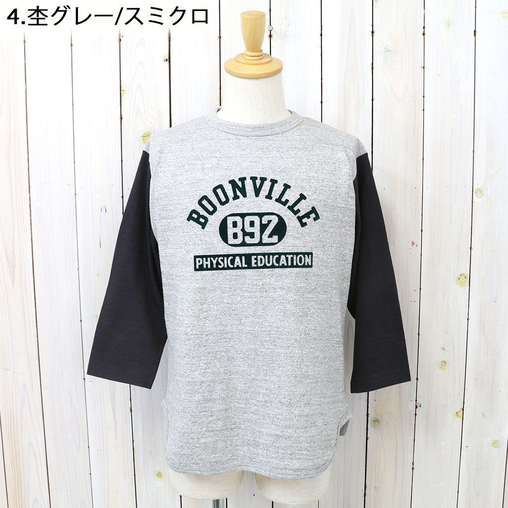 WAREHOUSE : Lot 4800 7分袖ベースボールT BOONVILLE