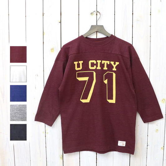 WAREHOUSE : Lot 4063 7分袖フットボールT U CITY