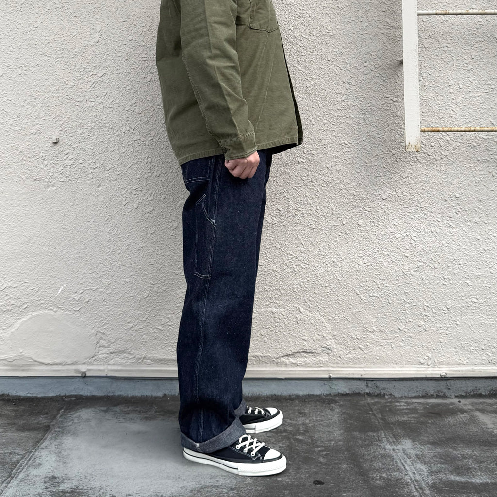 【SALE40%OFF】WAREHOUSE : Lot 1234 1920’S FREE LAND WAIST OVERALL (INDIGO DENIM)
