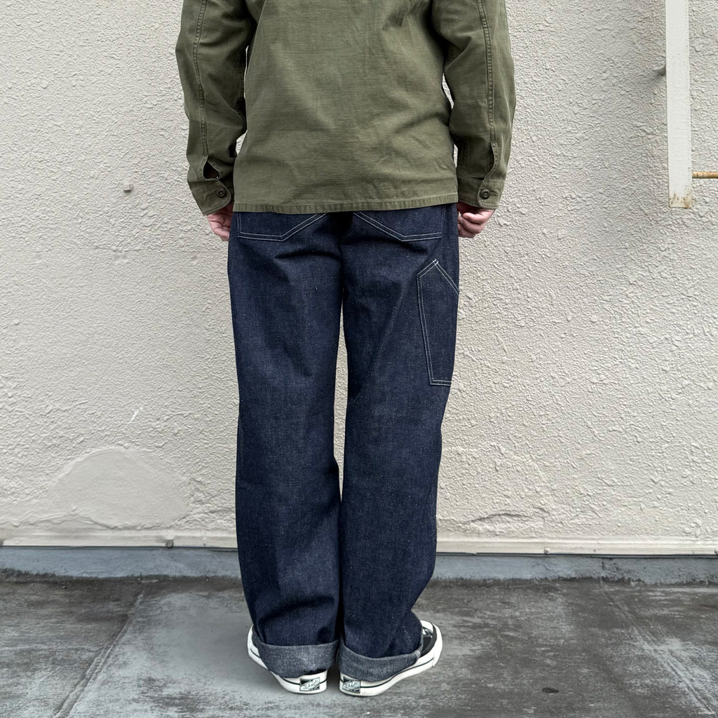 【SALE40%OFF】WAREHOUSE : Lot 1234 1920’S FREE LAND WAIST OVERALL (INDIGO DENIM)