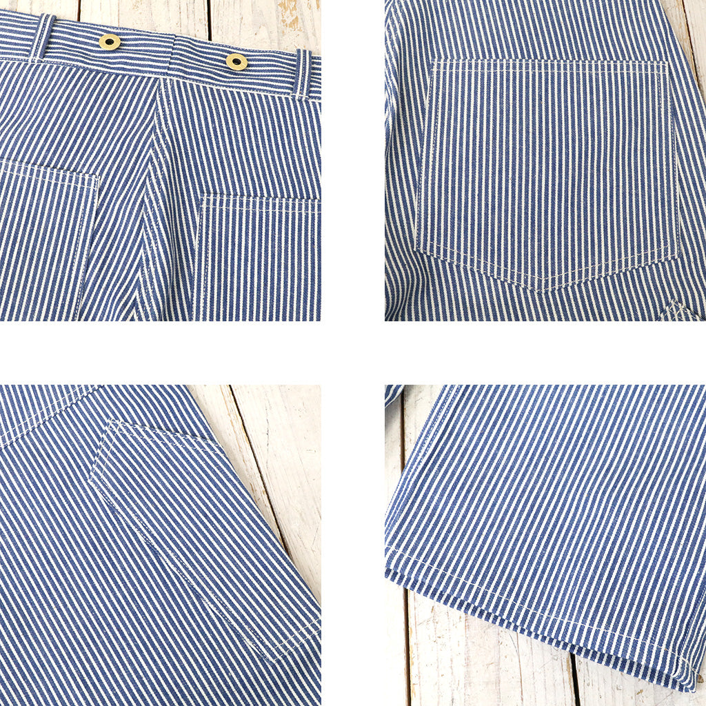 【SALE40%OFF】WAREHOUSE : Lot 1234 1920’S FREE LAND WAIST OVERALL (HICKORY)