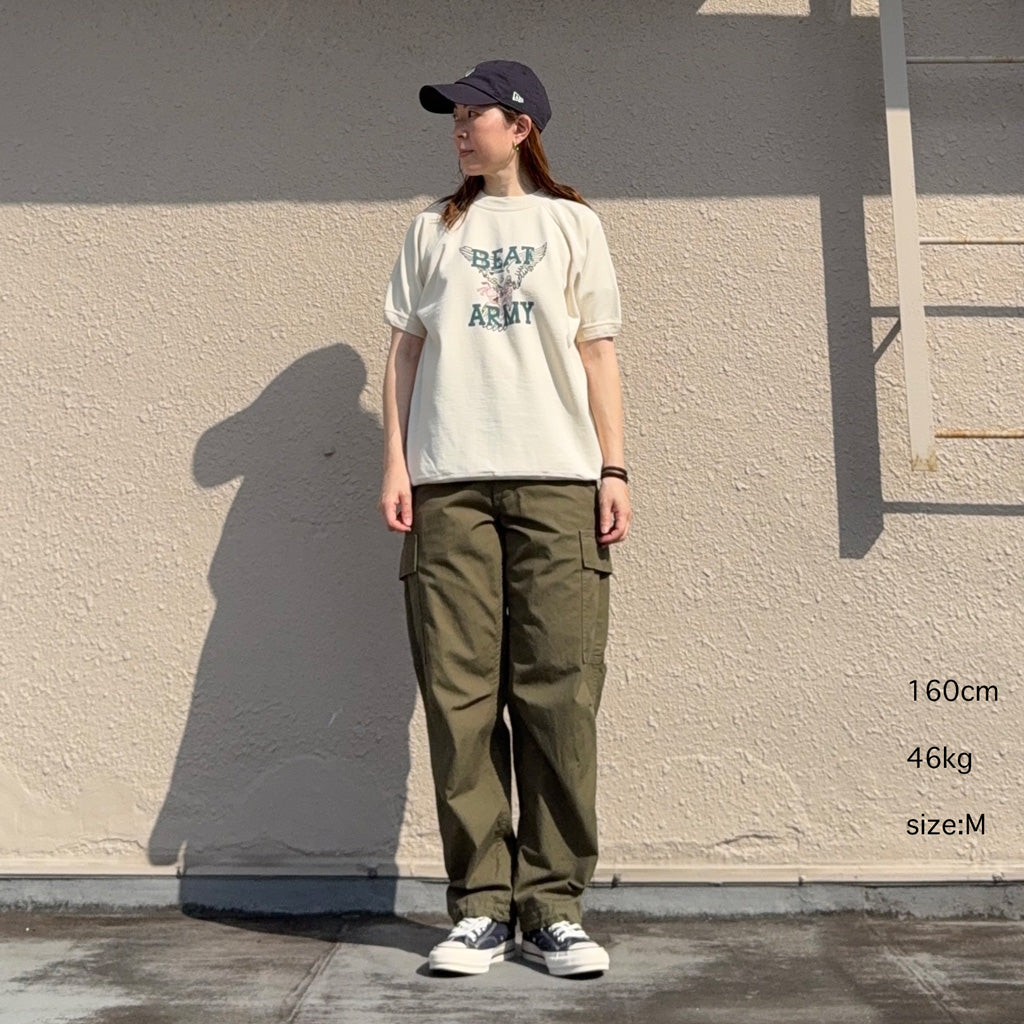 WAREHOUSE : Lot 4104 半袖SW BEAT ARMY