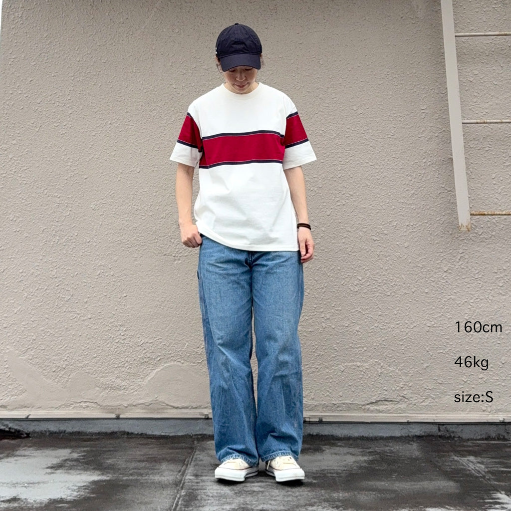 【SALE30%OFF】WAREHOUSE : Lot 4107 パネルボーダーT