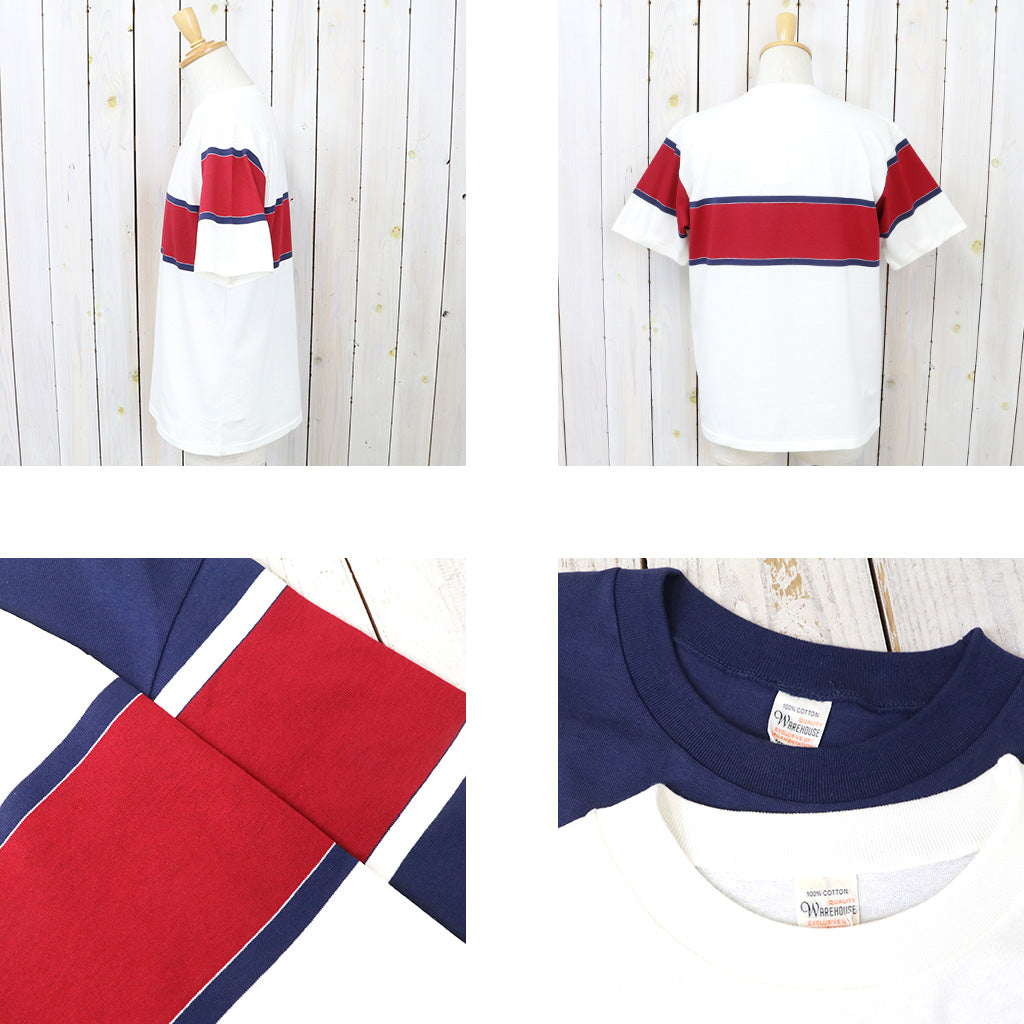 【SALE30%OFF】WAREHOUSE : Lot 4107 パネルボーダーT
