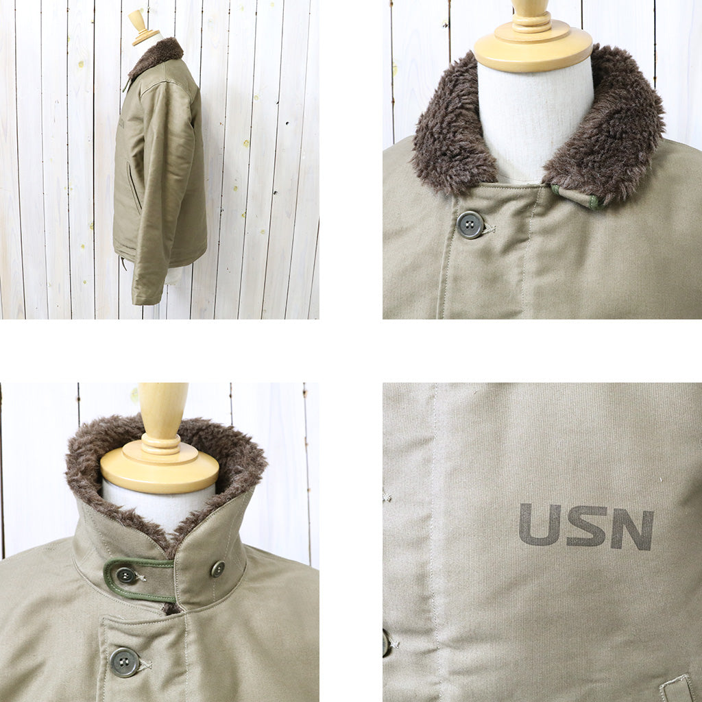 WAREHOUSE : Lot 2227 FINAL FORM OF WWII 1945 N-1 WINTER JACKET KHAKI(NXSX 79062) (PATTERN-B)