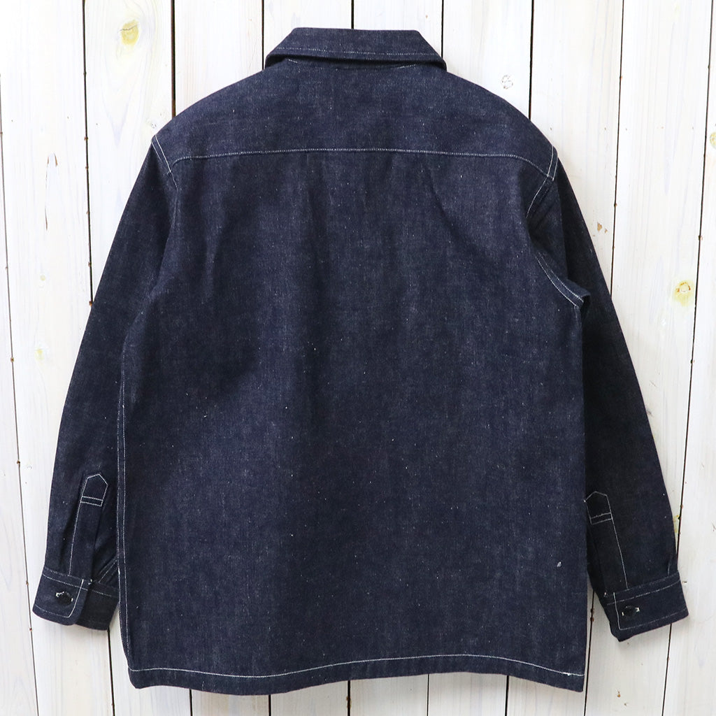 WAREHOUSE : Lot 3063 1930’S WPA ONE POCKET PULLOVER SHIRTS (INDIGO)