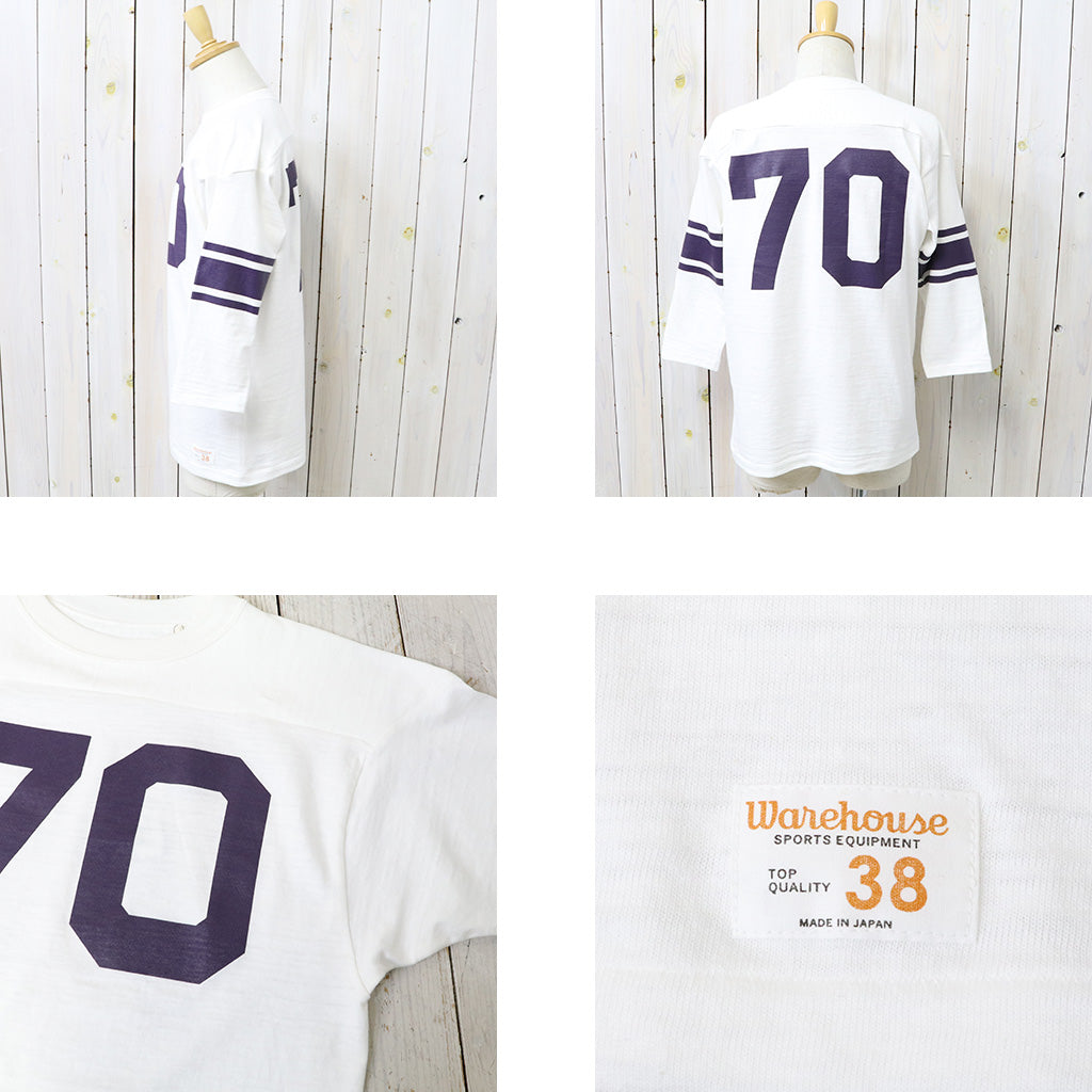 WAREHOUSE : Lot 4063 7分袖フットボールT NO.70