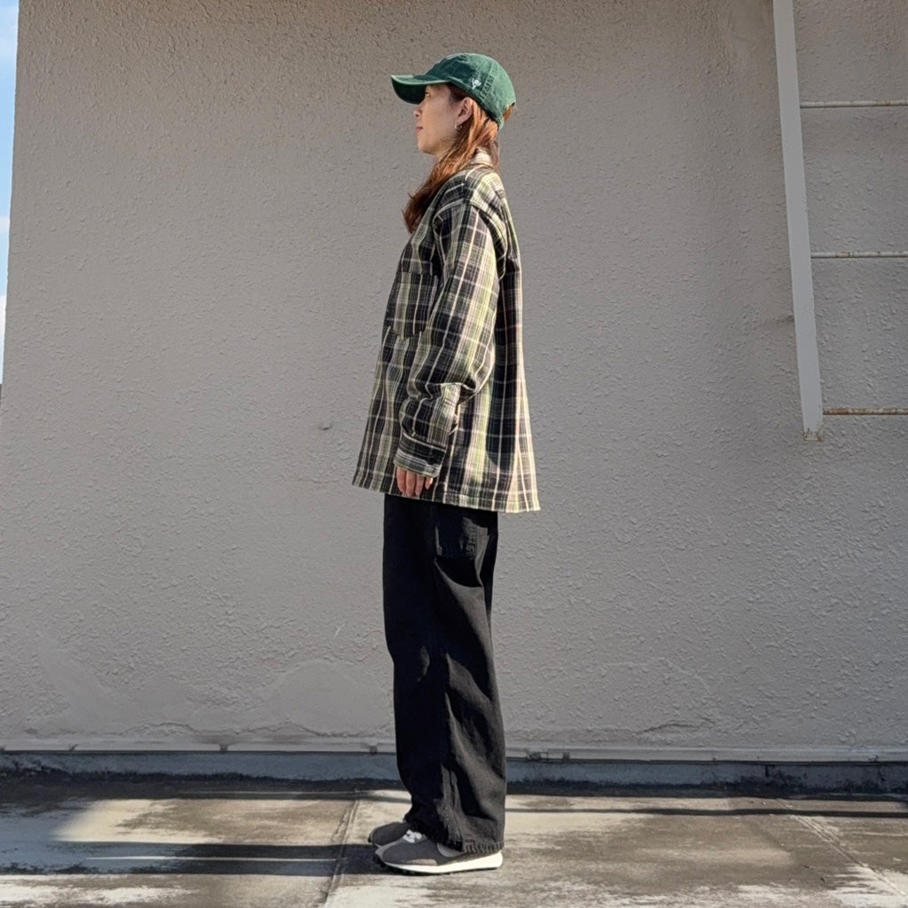 WAREHOUSE : Lot 3063 1930’S WPA ONE POCKET PULLOVER SHIRTS (GREEN)