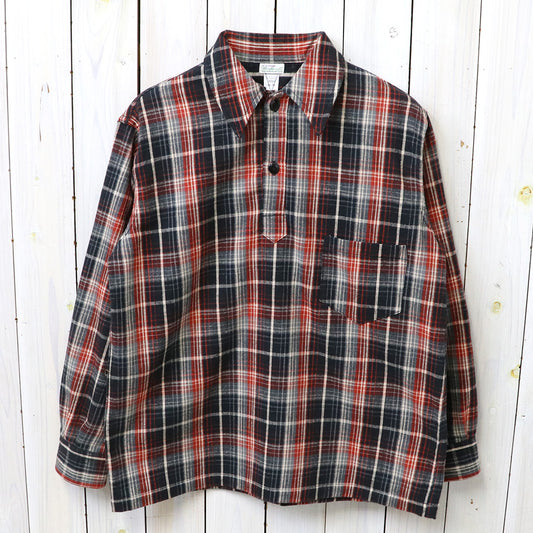 WAREHOUSE : Lot 3063 1930’S WPA ONE POCKET PULLOVER SHIRTS (RED)