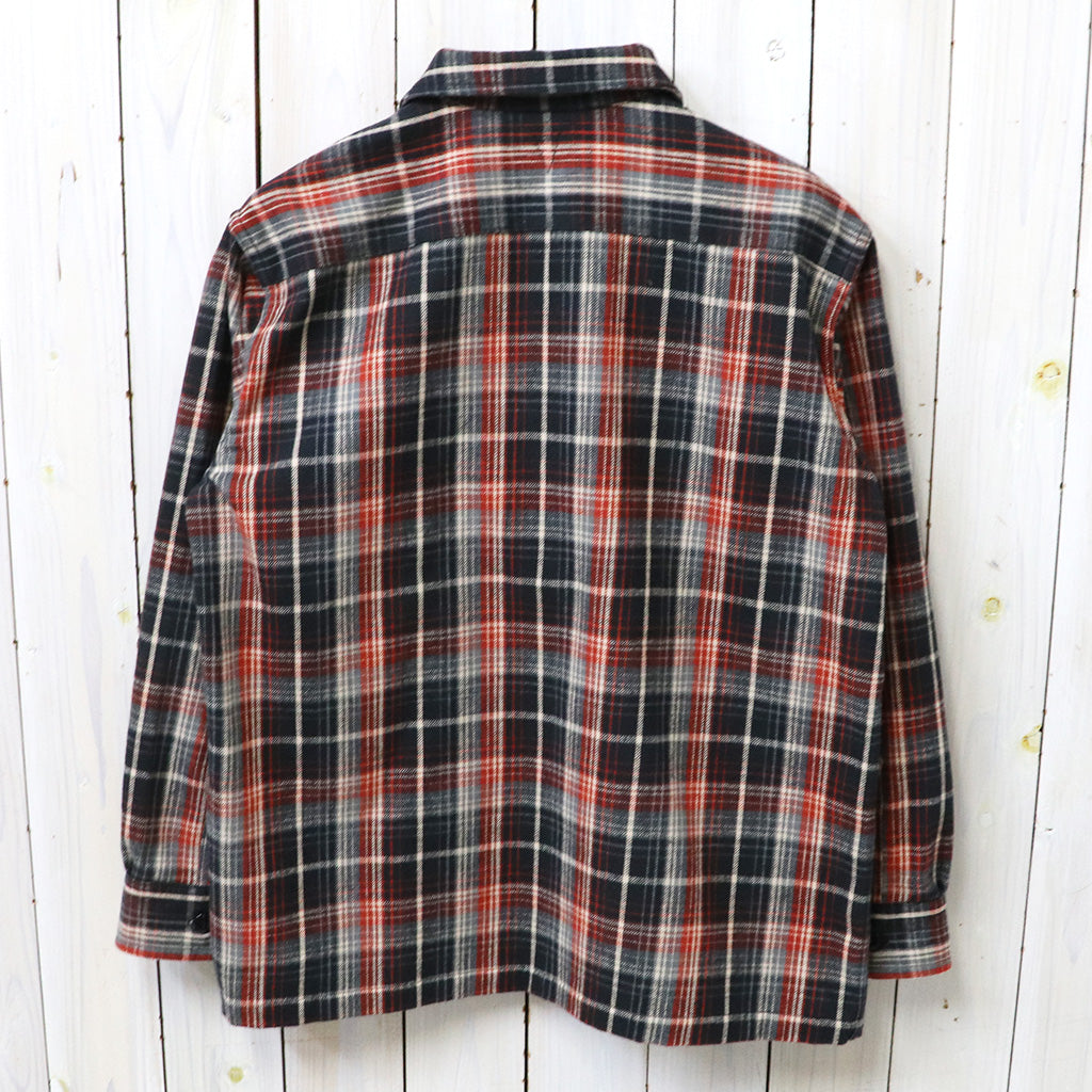 WAREHOUSE : Lot 3063 1930’S WPA ONE POCKET PULLOVER SHIRTS (RED)