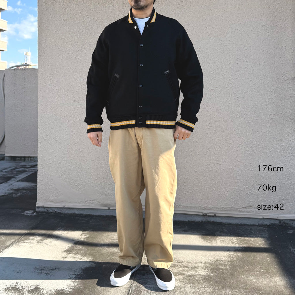 WAREHOUSE : Lot 2239 1950’S ARMY VARSITY JACKET (無地)