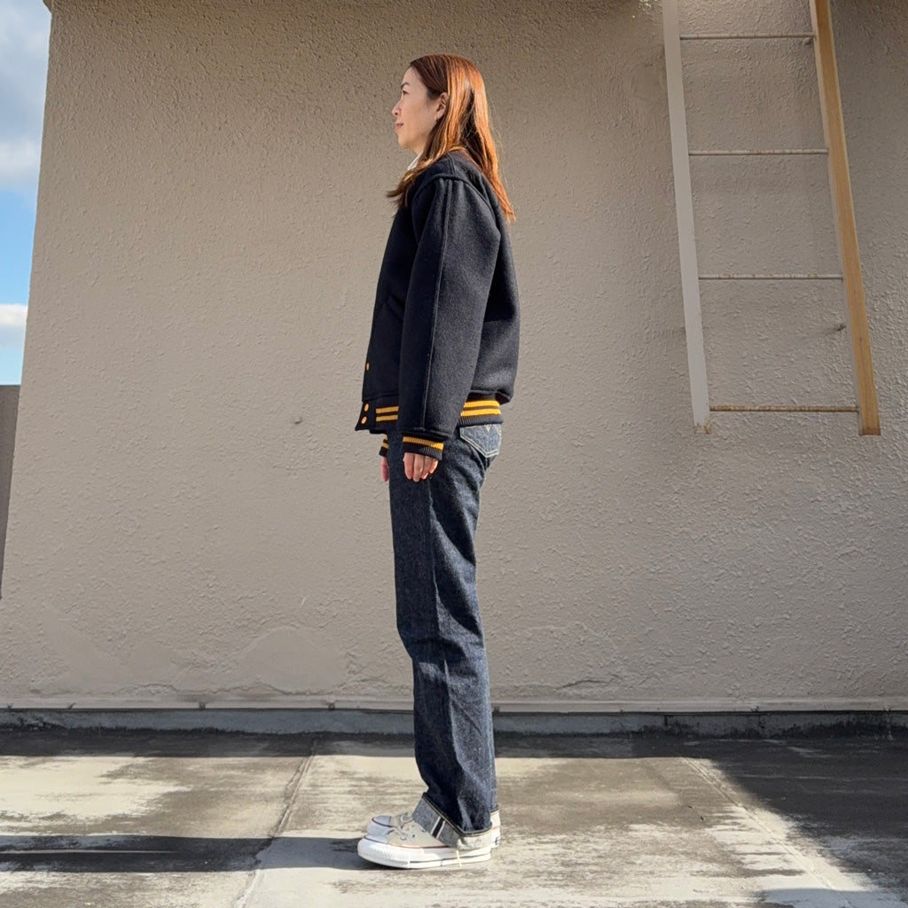 WAREHOUSE : Lot 2240 1950’S NAVY VARSITY JACKET (無地)