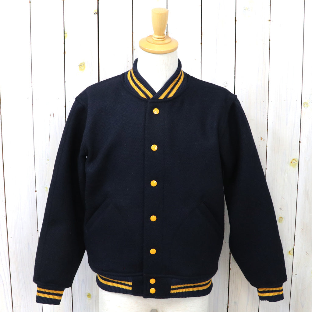 WAREHOUSE : Lot 2240 1950’S NAVY VARSITY JACKET (無地)