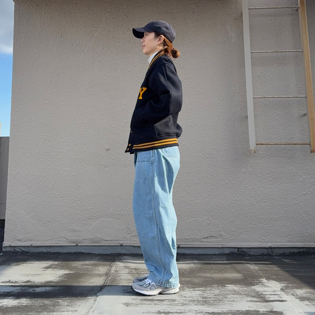 WAREHOUSE : Lot 2240 1950’S NAVY VARSITY JACKET (アップリケ)