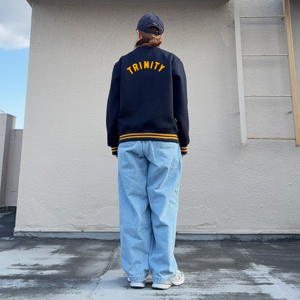 WAREHOUSE : Lot 2240 1950’S NAVY VARSITY JACKET (アップリケ)