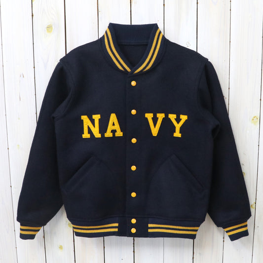 WAREHOUSE : Lot 2240 1950’S NAVY VARSITY JACKET (アップリケ)