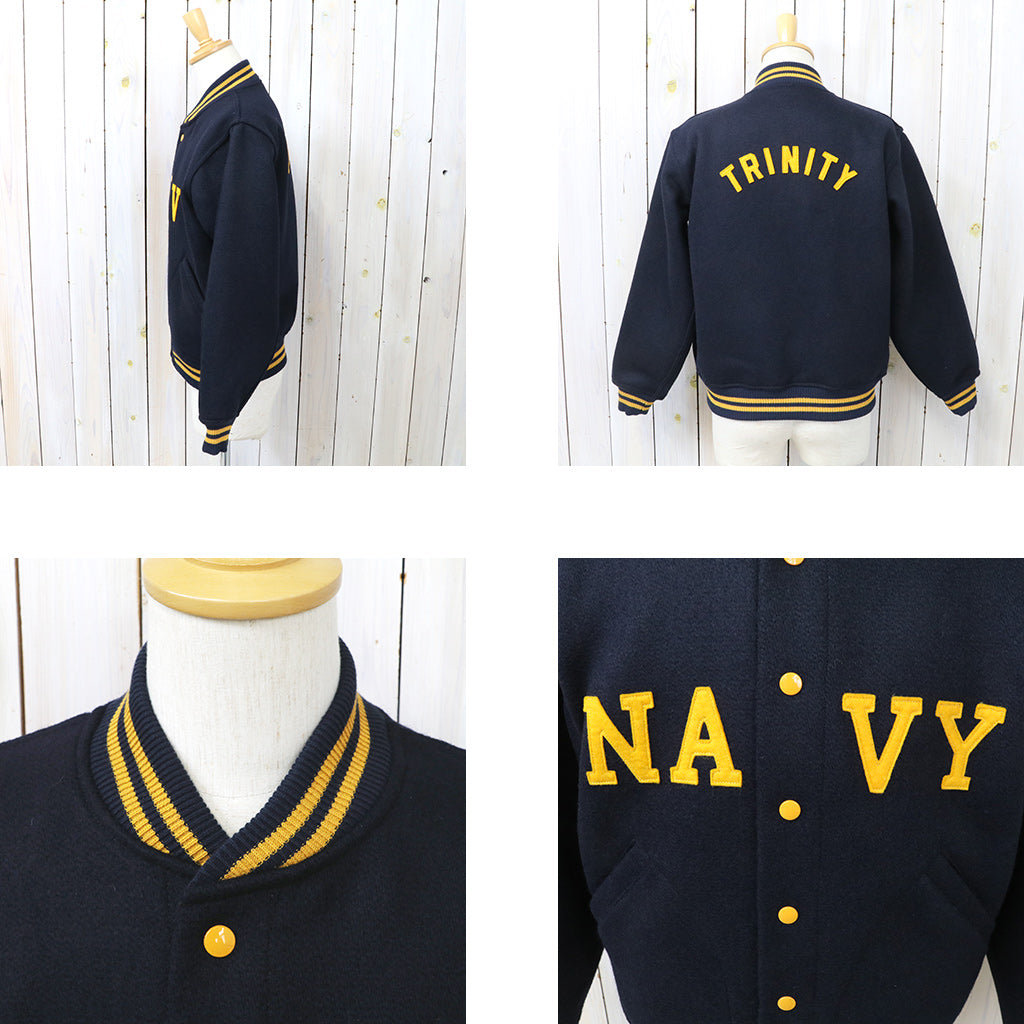 WAREHOUSE : Lot 2240 1950’S NAVY VARSITY JACKET (アップリケ)