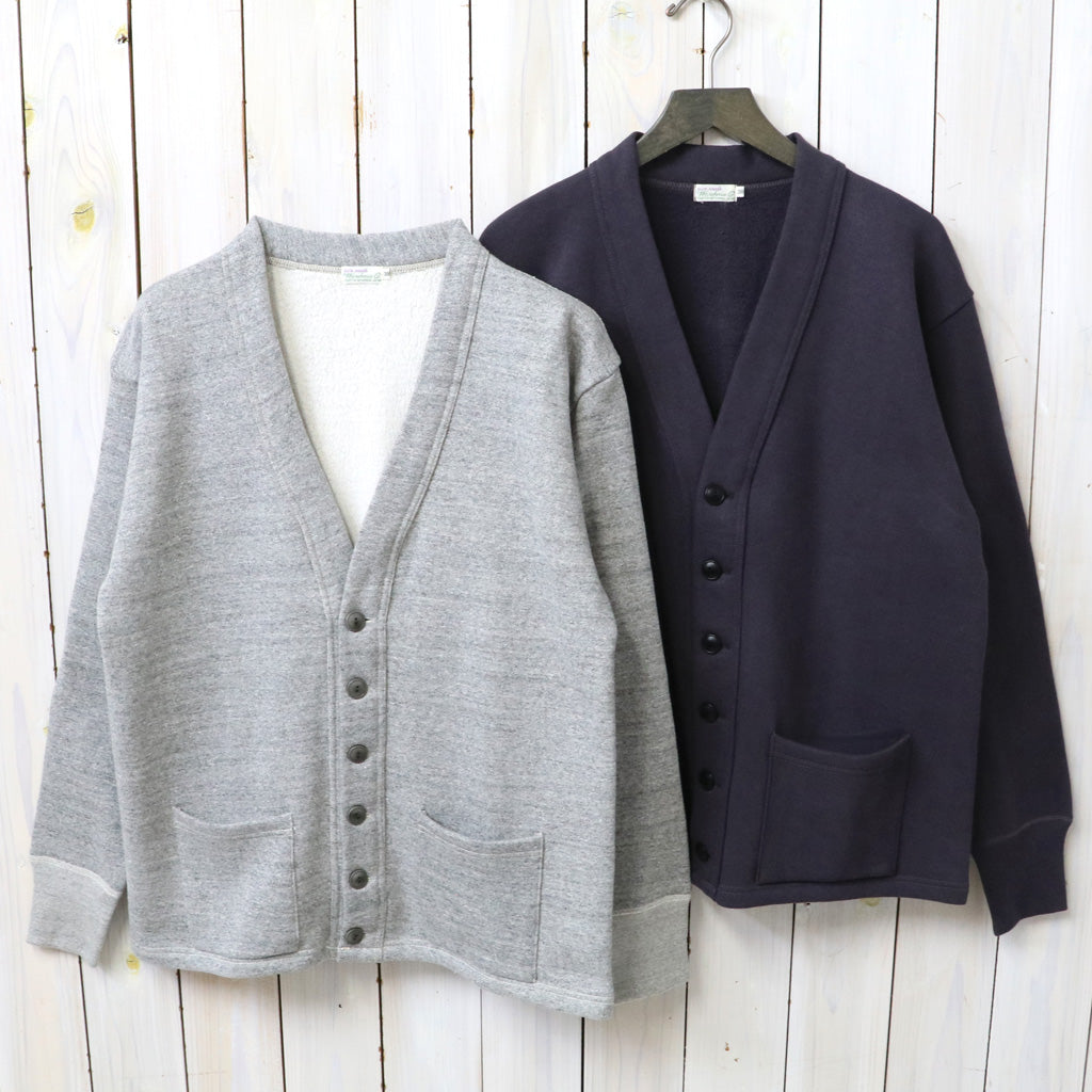 WAREHOUSE : Lot 498 4本針スウェットカーディガン