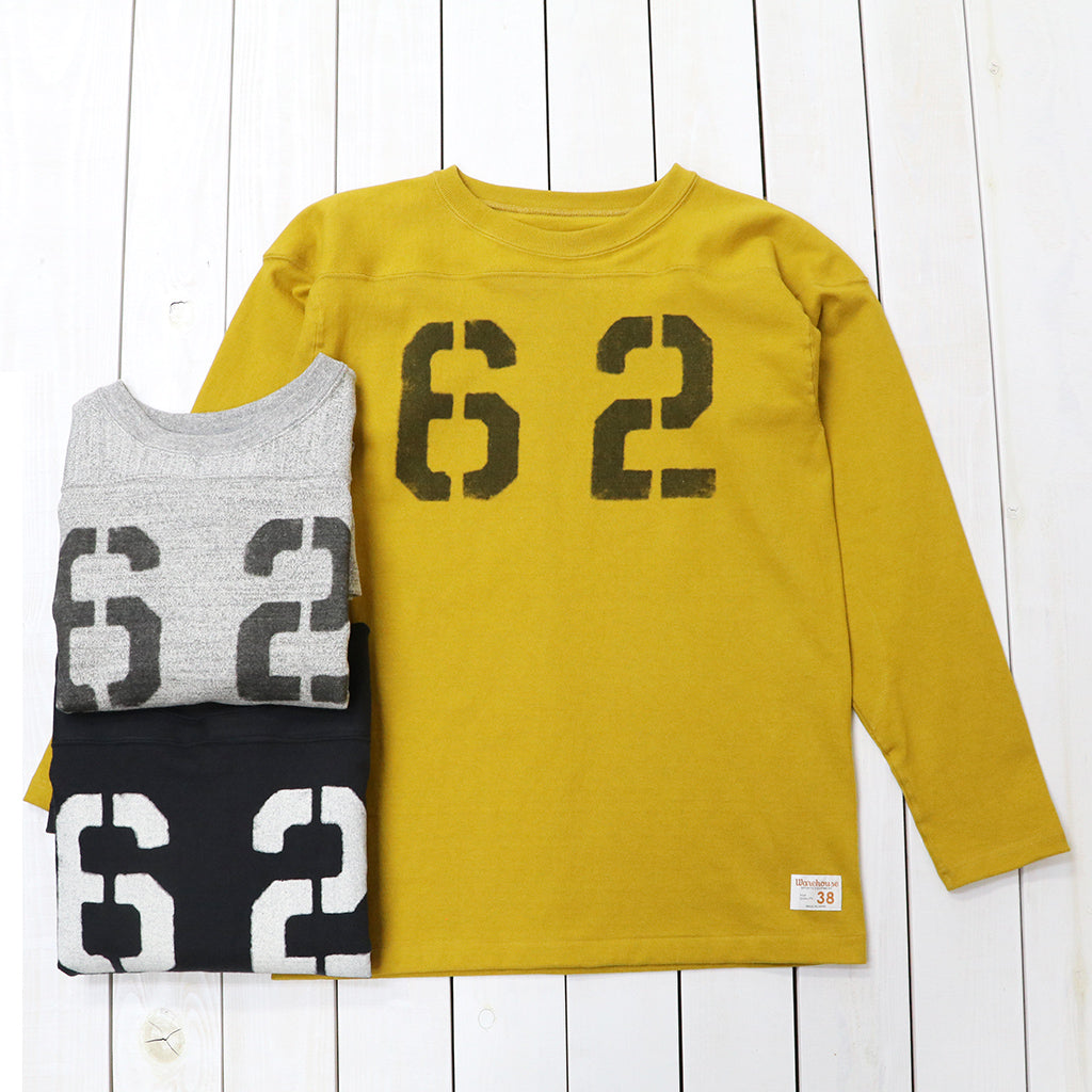 ウエアハウス Lot 5913 長袖フットボールT NO.62 新品未使用 WAREHOUSE : Lot 5913 長袖フットボールT NO.62 – Reggieshop