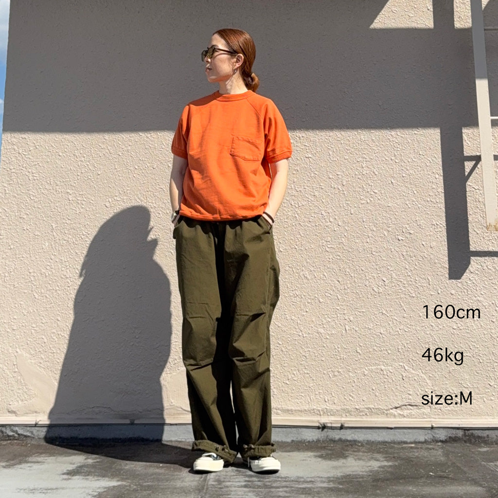 WAREHOUSE : Lot 4105 半袖SW(ポケット付き)