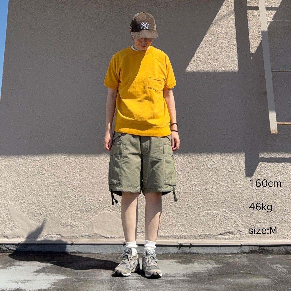 WAREHOUSE : Lot 4105 半袖SW(ポケット付き)