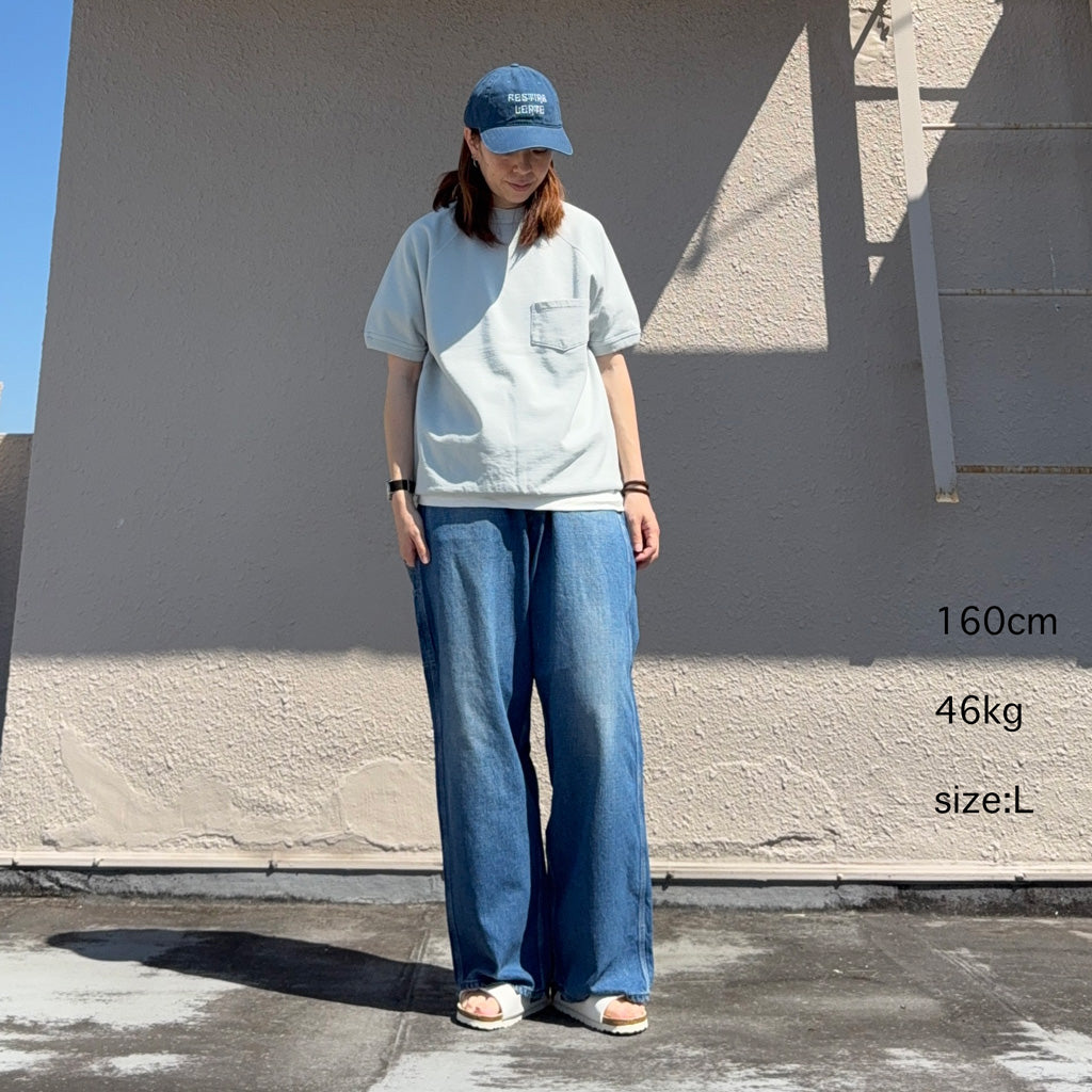 WAREHOUSE : Lot 4105 半袖SW(ポケット付き)