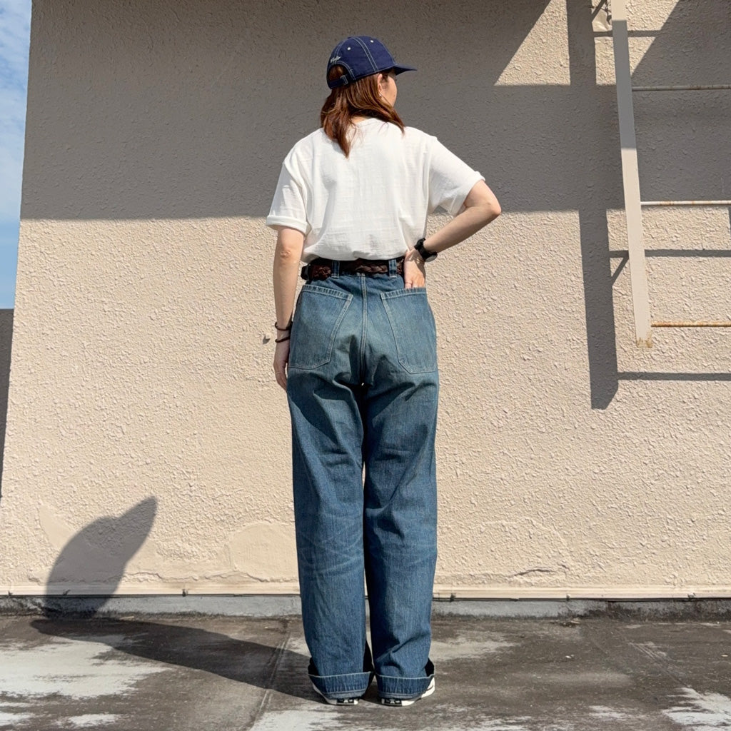 John Gluckow : Lot JG-01S 1910s Netmaker’s Trousers (USED WASH)