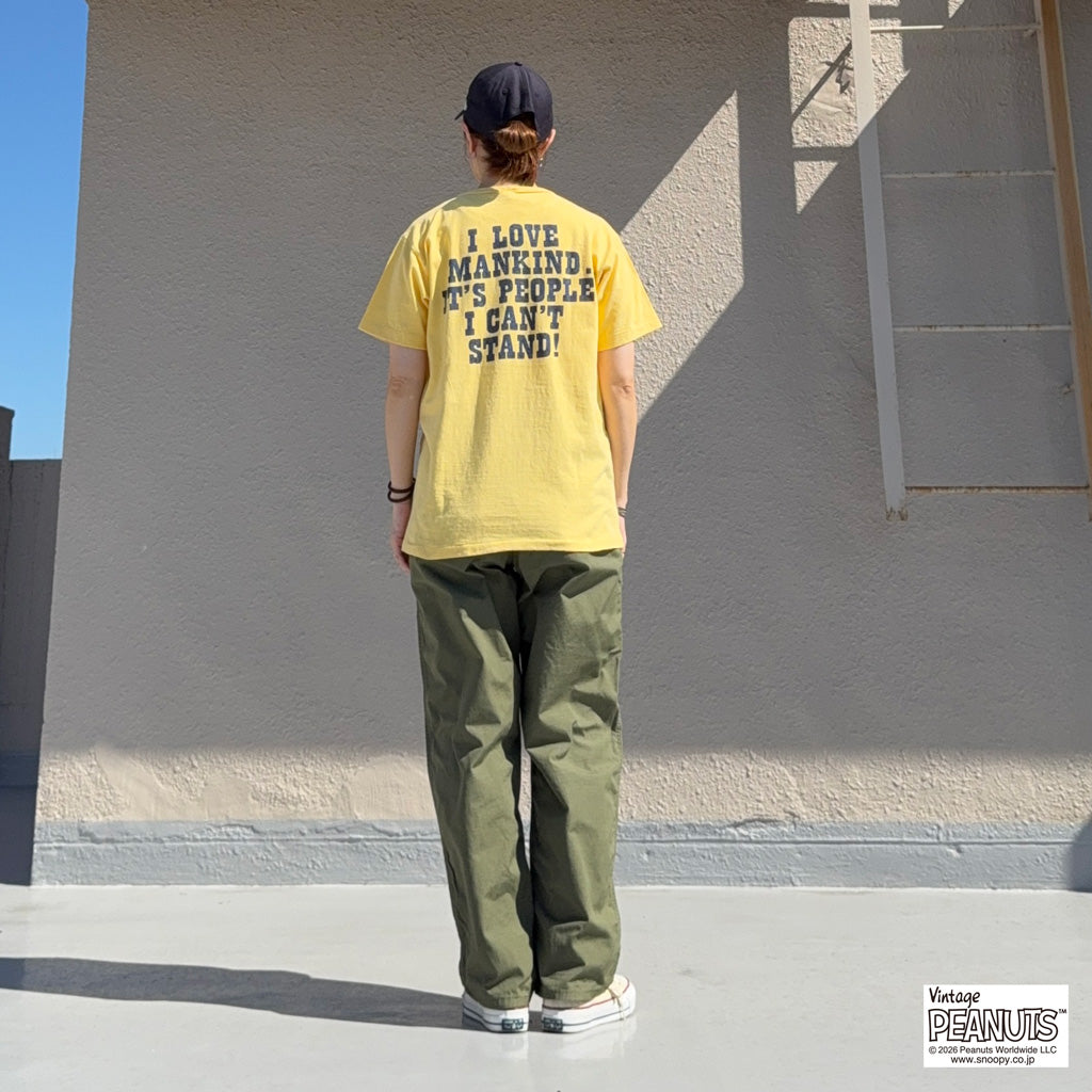 WAREHOUSE : Lot YP126S-4 I LOVE MANKIND…(LINUS)