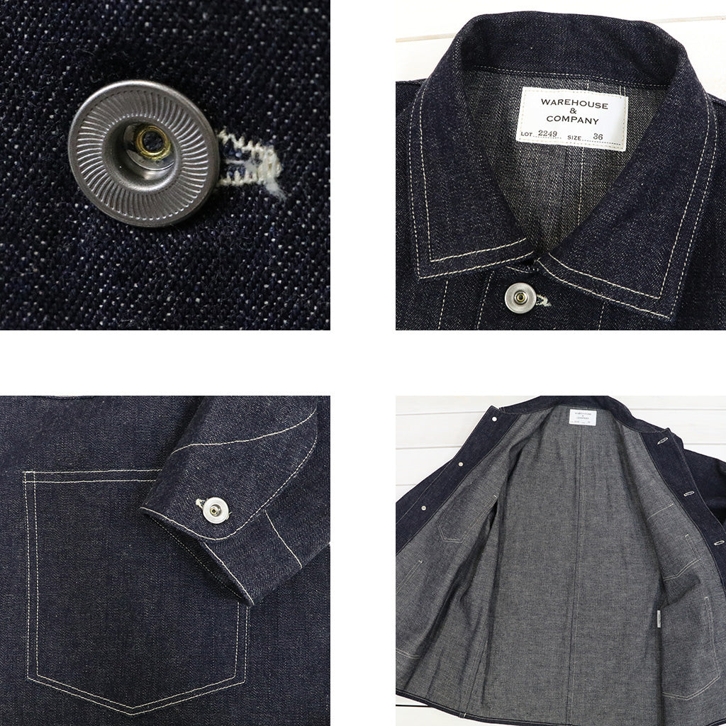 WAREHOUSE : Lot 2249 1910’s BIG BOB CHORE JACKET