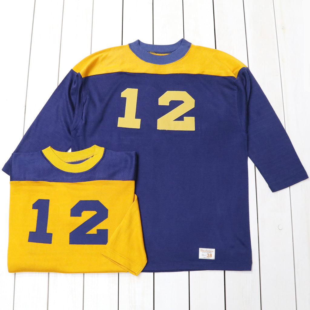 WAREHOUSE : Lot 4115 コンビ7分袖フットボールT NO.12