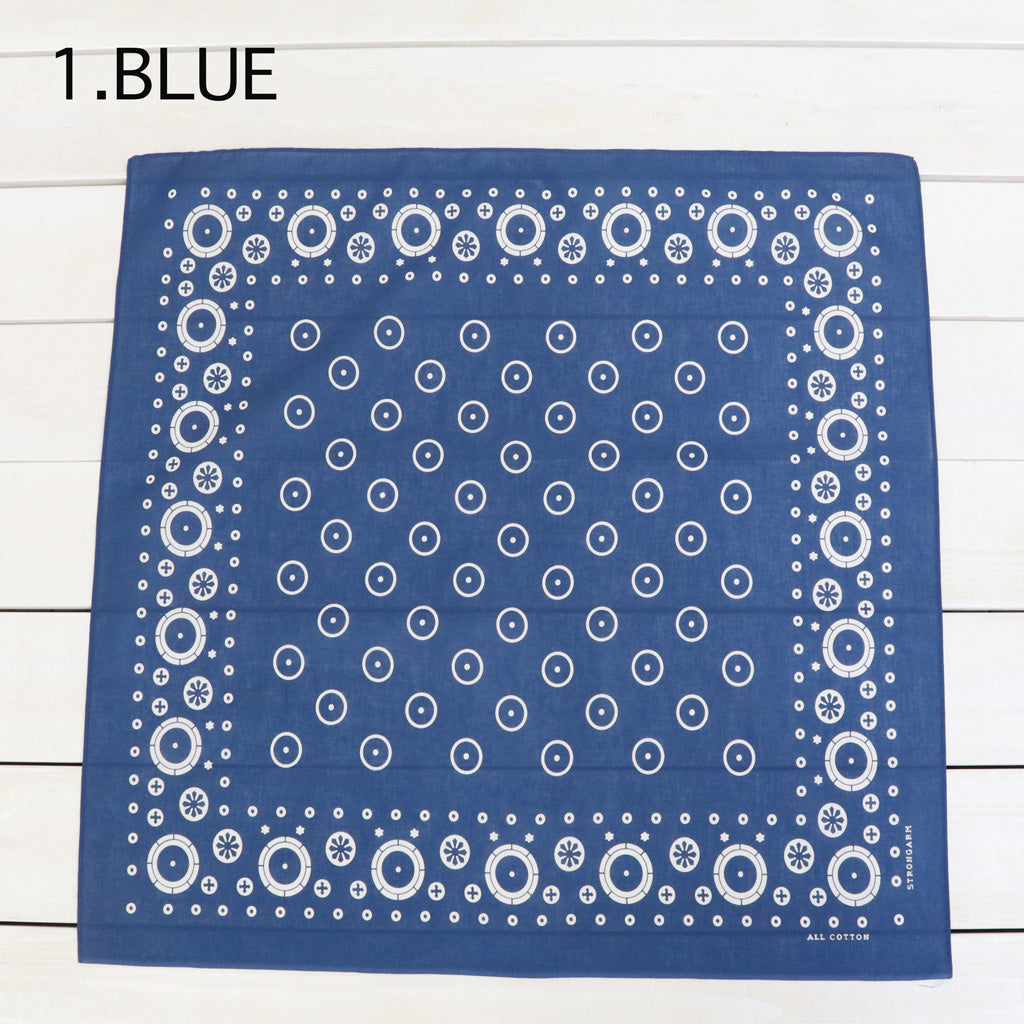 John Gluckow : Lot JG-BD03 The Circle-Dot Bandana