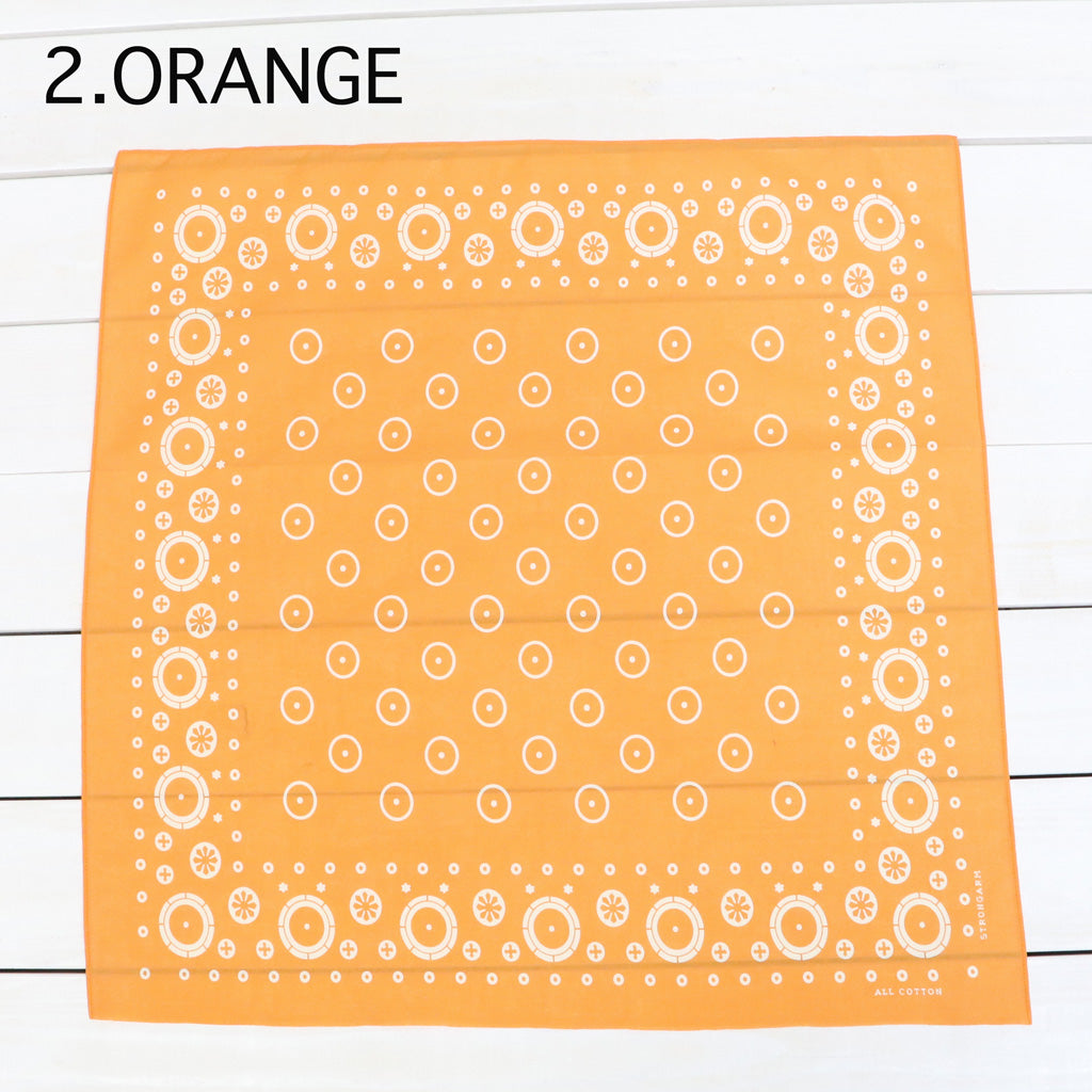 John Gluckow : Lot JG-BD03 The Circle-Dot Bandana