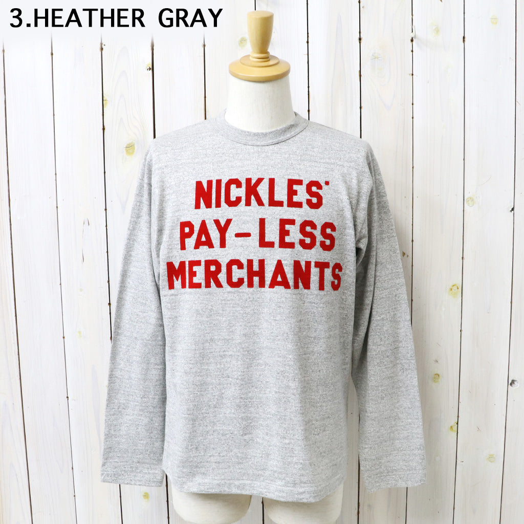 WAREHOUSE : Lot 5906 長袖クルーネックT NICKLES