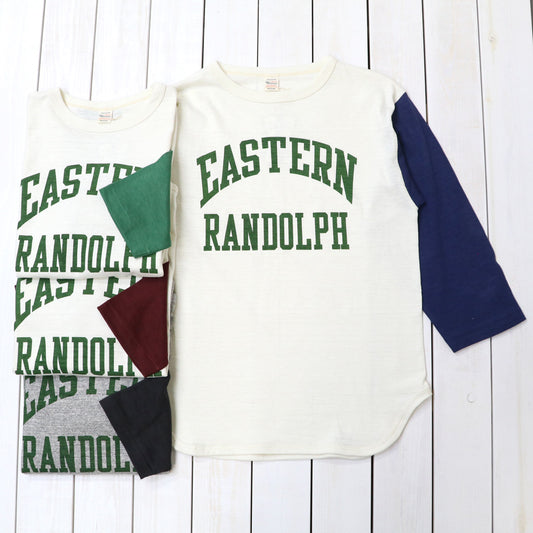 WAREHOUSE : Lot 4800 7分袖ベースボールT EASTERN RANDOLPH