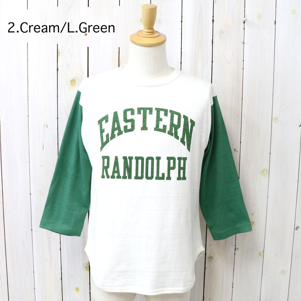 WAREHOUSE : Lot 4800 7分袖ベースボールT EASTERN RANDOLPH
