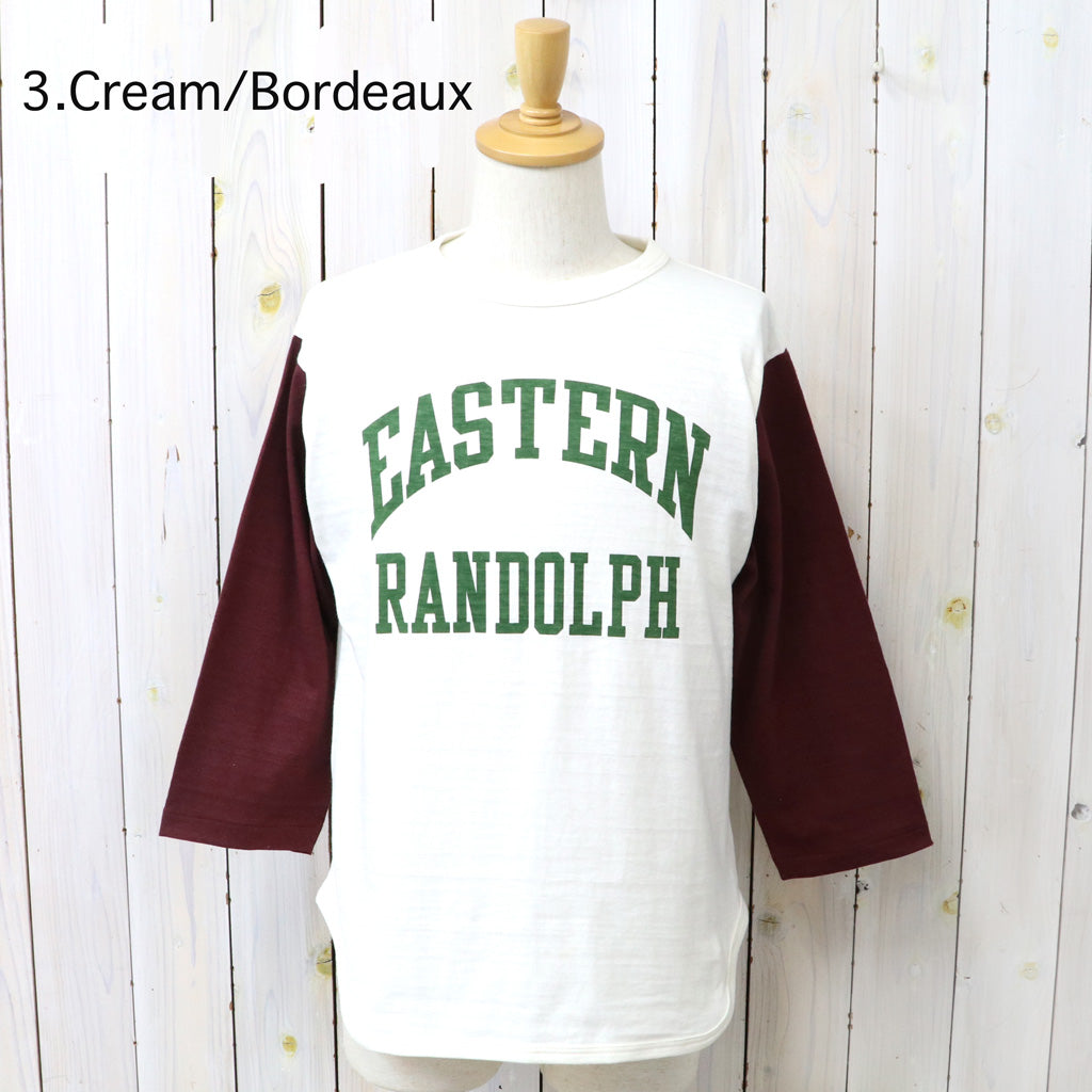WAREHOUSE : Lot 4800 7分袖ベースボールT EASTERN RANDOLPH