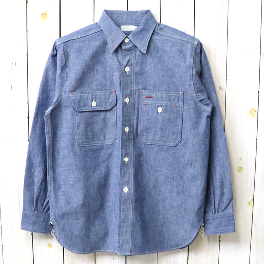 WAREHOUSE : Lot 3061 CHAMBRAY WORK SHIRTS(FULL OPEN) (シャンブレー)